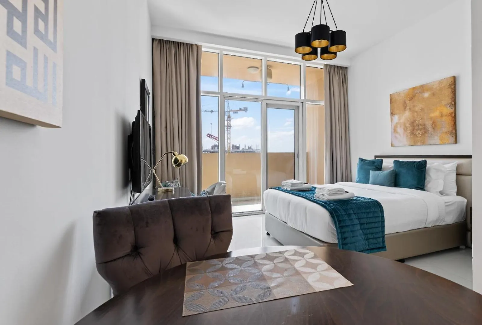 Apartment Peaceful Haven Studio In Ghalia - 29 Dubai