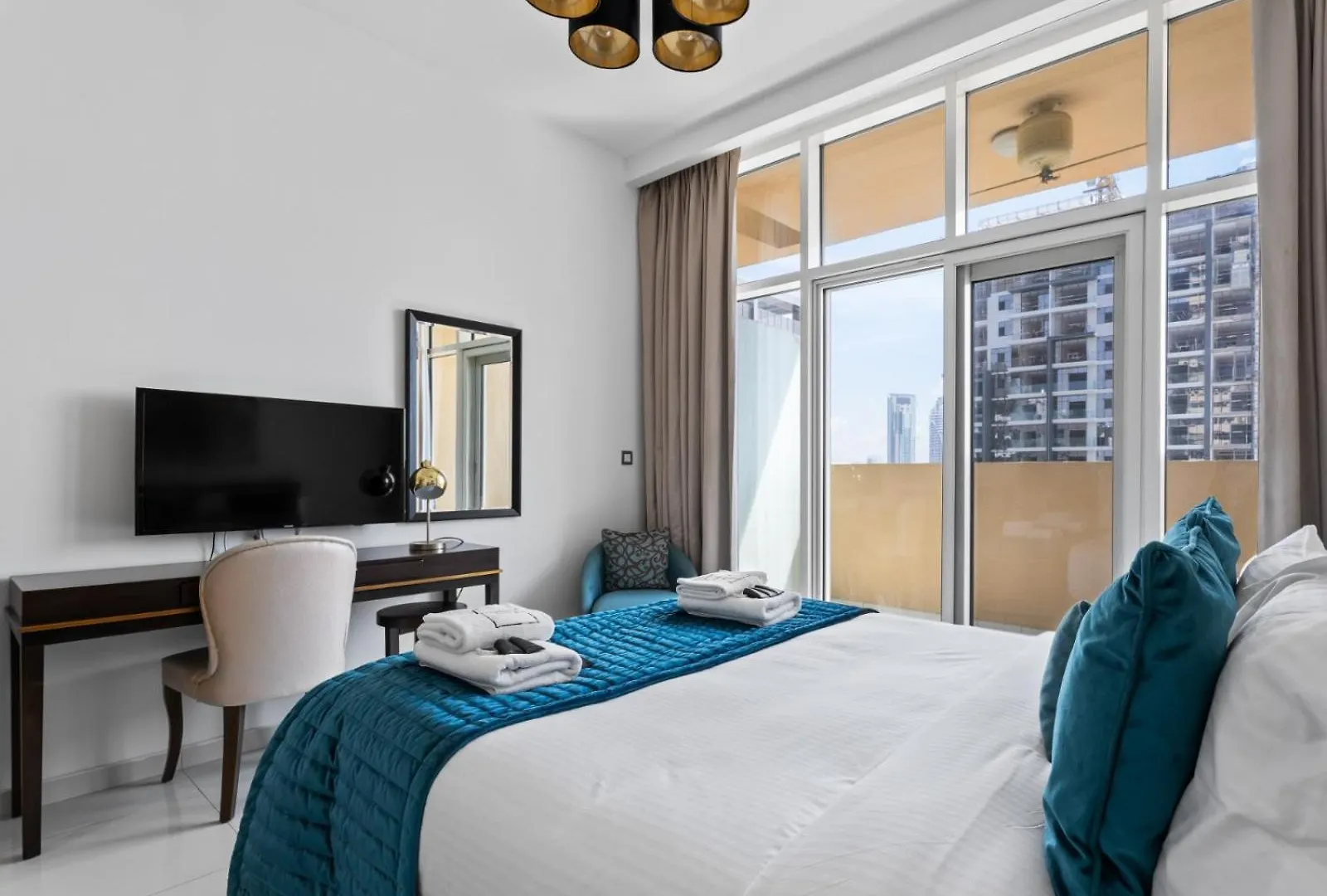 Peaceful Haven Studio In Ghalia - 29 Dubai Apartment